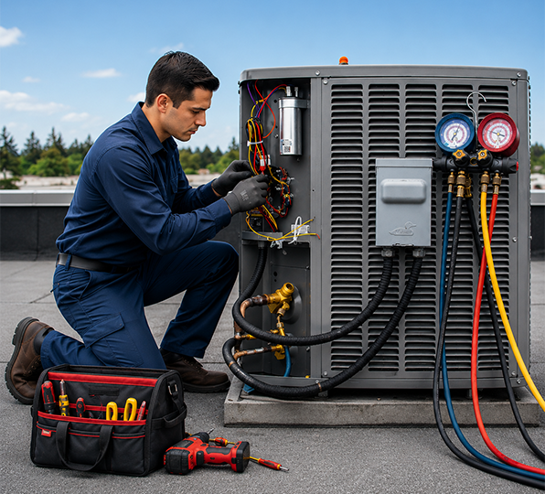 heating, ventilation, air conditioning, and electrical repairs